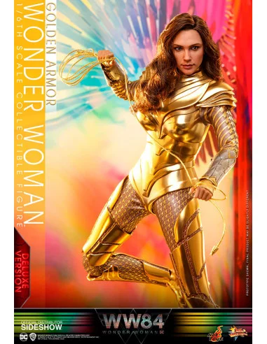 es::Wonder Woman 1984 Figura 1/6 Golden Armor Wonder Woman Deluxe Hot Toys 29 cm