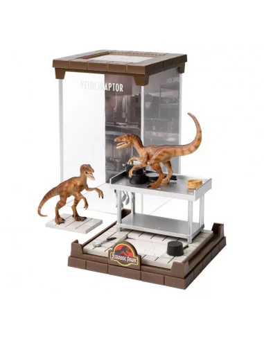 es::Jurassic Park Creature Diorama Velociraptors 18 cm