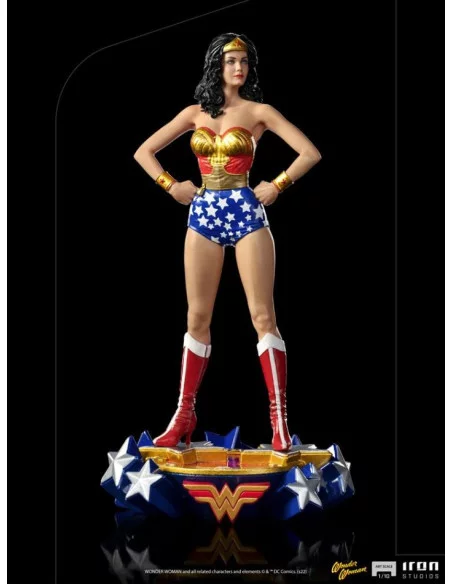 es::DC Comics Estatua 1/10 Deluxe Art Scale Wonder Woman Lynda Carter 23 cm