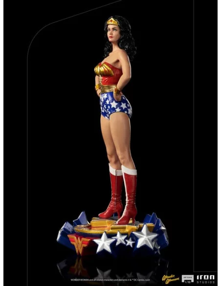 es::DC Comics Estatua 1/10 Deluxe Art Scale Wonder Woman Lynda Carter 23 cm