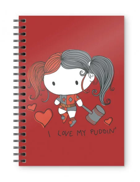 es::DC Comics Libreta Harley Quinn Chibi Puddin