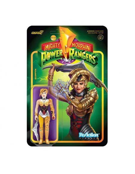 es::Mighty Morphin Power Rangers Figura ReAction Scorpina 10 cm