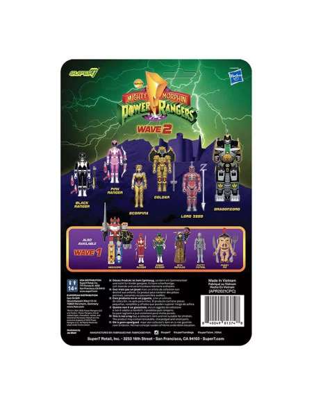 es::Mighty Morphin Power Rangers Figura ReAction Scorpina 10 cm