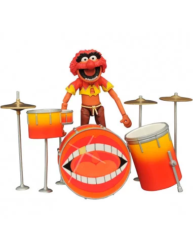 es::The Muppets Select Packs de Figuras Animal and Drum Kit 13 cm