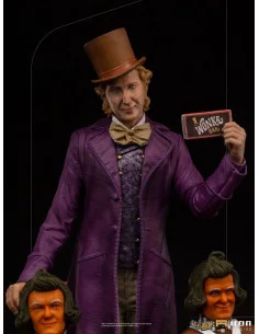 es::Willy Wonka & la fábrica de chocolate 1971 Estatua Deluxe Art Scale 1/10 Willy Wonka 25 cm 2