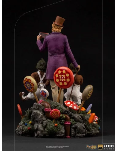 es::Willy Wonka & la fábrica de chocolate 1971 Estatua Deluxe Art Scale 1/10 Willy Wonka 25 cm