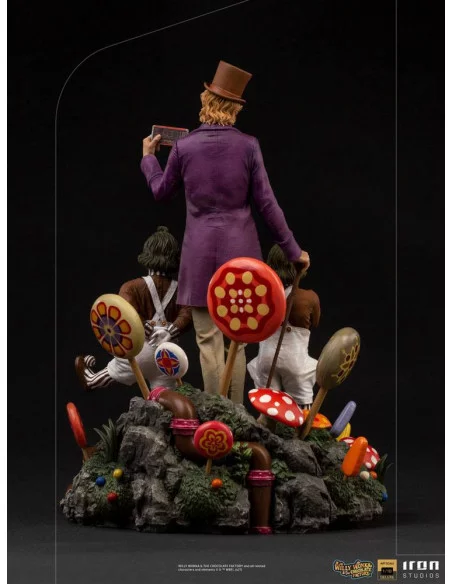 es::Willy Wonka & la fábrica de chocolate 1971 Estatua Deluxe Art Scale 1/10 Willy Wonka 25 cm