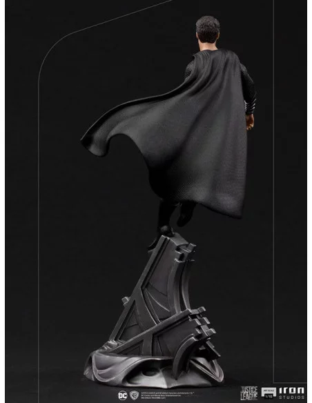 es::Zack Snyder's Justice League Estatua 1/10 Art Scale Superman Black Suit 30 cm