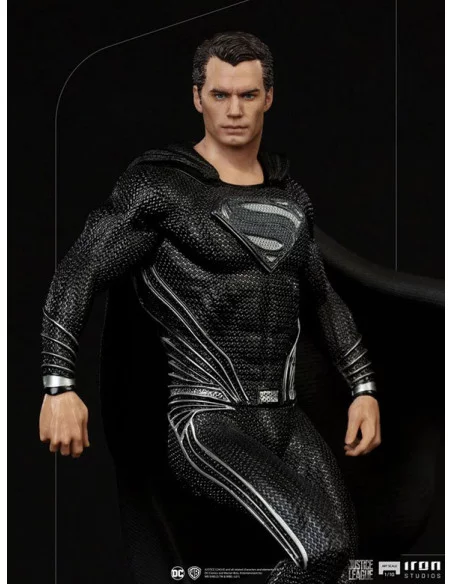 es::Zack Snyder's Justice League Estatua 1/10 Art Scale Superman Black Suit 30 cm