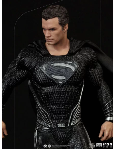 es::Zack Snyder's Justice League Estatua 1/10 Art Scale Superman Black Suit 30 cm