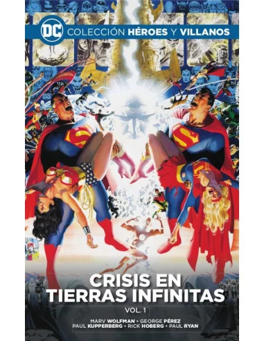 es::Colección Héroes y villanos vol. 30 - Crisis en Tierras Infinitas Vol. 1