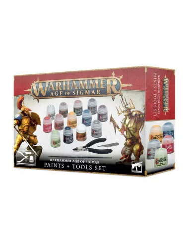 es::Warhammer Age of Sigmar: Set de pinturas y herramientas