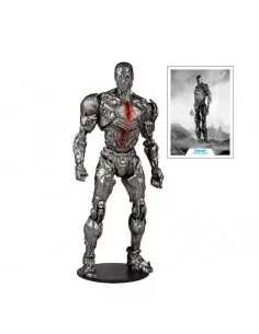 es::DC Justice League Movie Figura Cyborg Helmet 18 cm