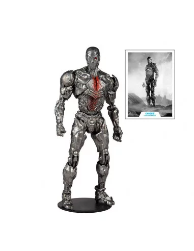 es::DC Justice League Movie Figura Cyborg Helmet 18 cm