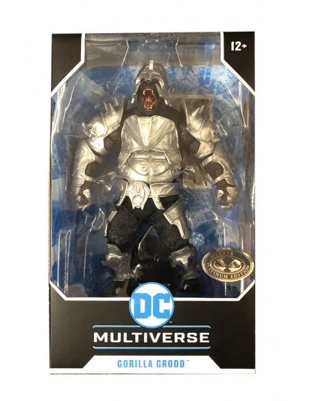 es::DC Multiverse Figura CHASE Gorilla Grodd: Injustice 2 Platinum Ed. 18 cm FEB22