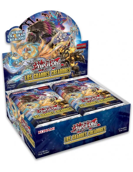 es::Yu-Gi-Oh! Grandes Creadores (1 caja de 24 sobres)