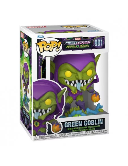 es::Marvel: Monster Hunters Funko POP! Green Goblin 9 cm