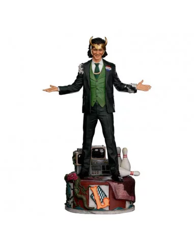 es::Loki Estatua 1/10 Art Scale Loki President Variant 25 cm
