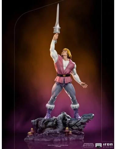 es::Masters of the Universe Estatua 1/10 Art Scale Prince Adam 38 cm
