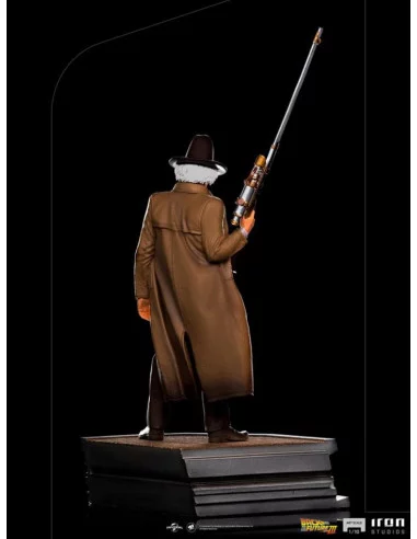es::Regreso al Futuro III Estatua 1/10 Art Scale Doc Brown 32 cm