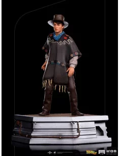 es::Regreso al Futuro III Estatua 1/10 Art Scale Marty McFly 23 cm 2