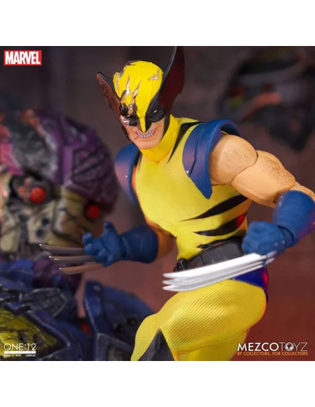 es::Marvel Universe Figura Wolverine One:12 Collective Deluxe Steel Box Edition 16 cm