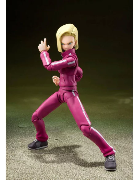 es::Dragon Ball Super Figura S.H. Figuarts Android 18 (Universe Survival Saga) 14 cm