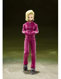 es::Dragon Ball Super Figura S.H. Figuarts Android 18 (Universe Survival Saga) 14 cm 2