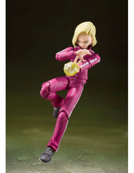 es::Dragon Ball Super Figura S.H. Figuarts Android 18 (Universe Survival Saga) 14 cm