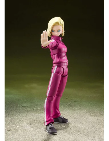 es::Dragon Ball Super Figura S.H. Figuarts Android 18 (Universe Survival Saga) 14 cm