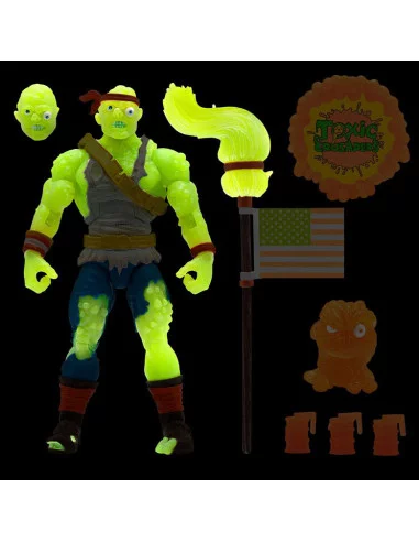 es::Toxic Crusaders Figura Ultimates Radioactive Red Rage 18 cm