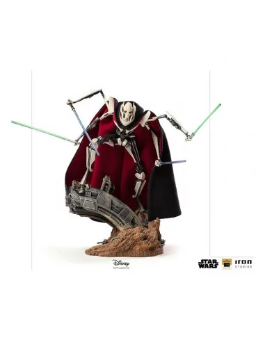 es::Star Wars Estatua 1/10 Deluxe BDS Art Scale General Grievous 33 cm