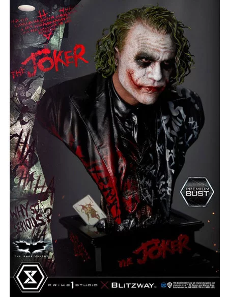 es::The Dark Knight Busto Premium The Joker 26 cm