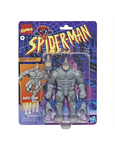 es::Marvel Legends Figura Retro Collection Rhino 15 cm