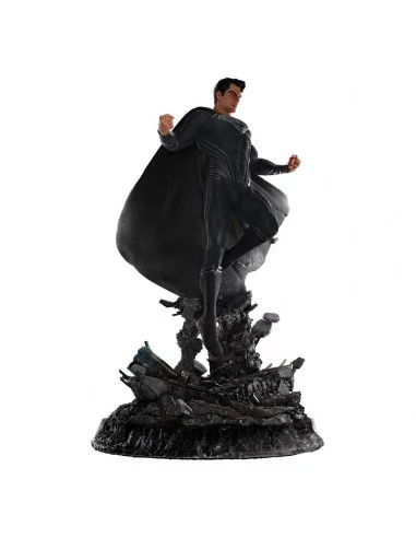 es::Zack Snyder's Justice League Estatua 1/4 Superman Black Suit 65 cm