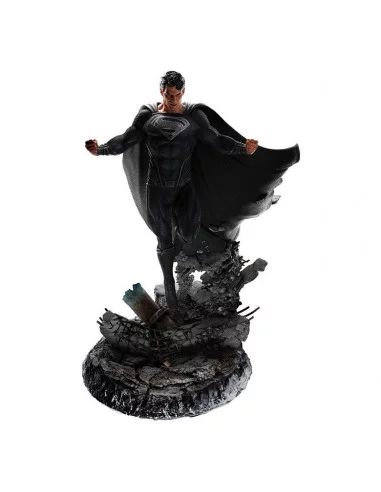 es::Zack Snyder's Justice League Estatua 1/4 Superman Black Suit 65 cm