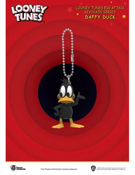 es::Looney Tunes Llavero Mini Egg Attack Daffy Duck 4 cm
