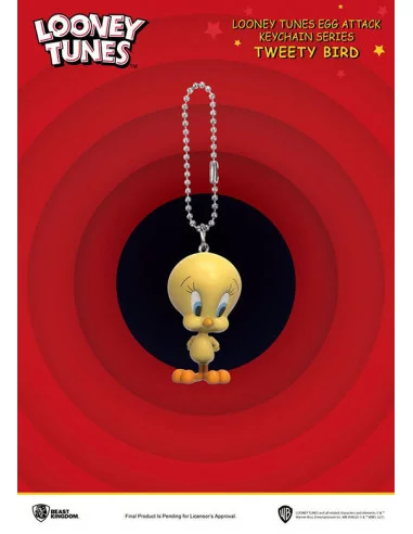 es::Looney Tunes Llavero Mini Egg Attack Tweety Bird 4 cm