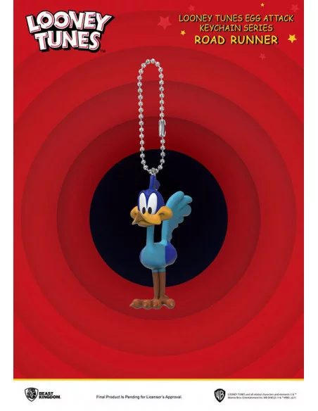es::Looney Tunes Llavero Mini Egg Attack Road Runner 4 cm