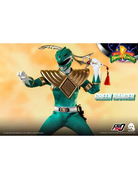 es::Mighty Morphin Power Rangers Figura FigZero 1/6 Green Ranger 30 cm es::Mighty Morphin Power Rangers Figura FigZero 1/6 Green Ranger 30 cm