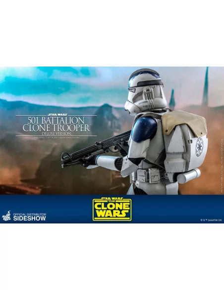 es::Star Wars The Clone Wars Figura 1/6 501st Battalion Clone Trooper Deluxe Hot Toys 30 cm es::Star Wars The Clone Wars Figura 1/6 501st Battalion Clone Trooper Deluxe Hot Toys 30 cm