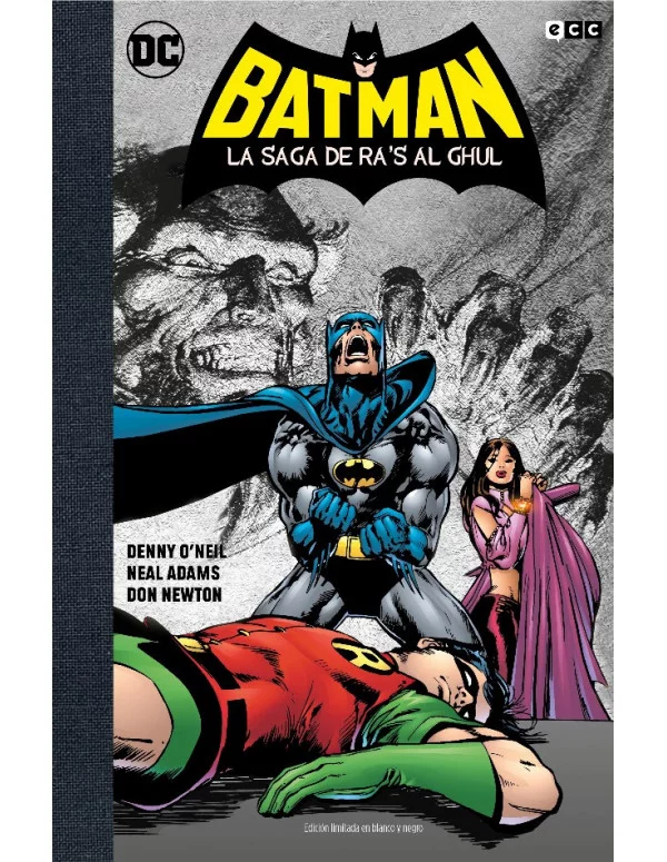 Comprar comic Ecc Ediciones Batman: La saga de Ra's al Ghul (Edición Deluxe  limitada en blanco y negro) - Mil Comics: Tienda de cómics y figuras  Marvel, DC Comics, Star Wars, Tintín