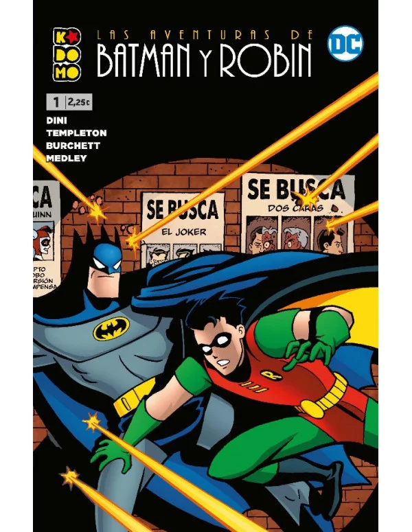 Comprar comic Ecc Ediciones Las aventuras de Batman y Robin 01 - Mil  Comics: Tienda de cómics y figuras Marvel, DC Comics, Star Wars, Tintín