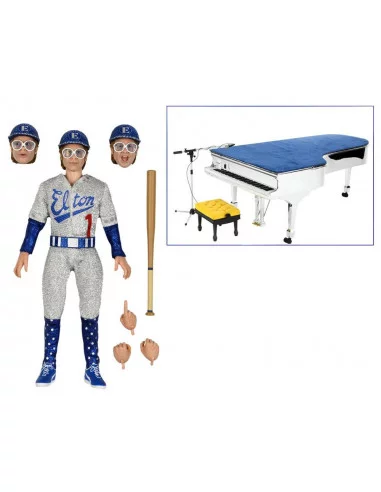 es::Elton John Figura Clothed Live in '75 Deluxe Set 20 cm
