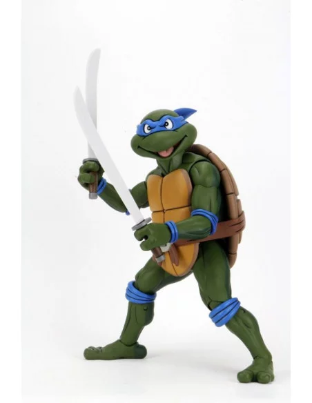 es::Tortugas Ninja Animated Figura 1/4 Giant-Size Leonardo 38 cm