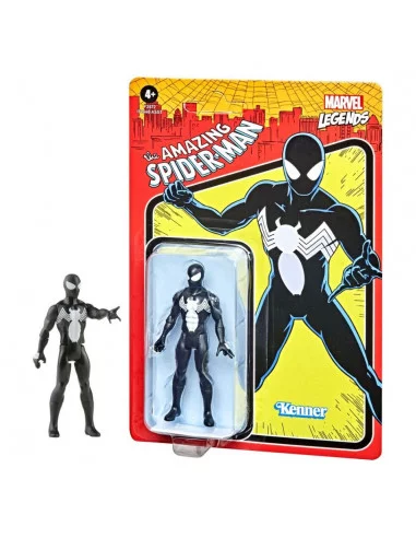 es::Marvel Legends Retro Figura Symbiote Spider-Man 10 cm 