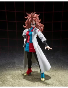 es::Dragon Ball FighterZ Figura S.H. Figuarts Android 21 (Lab Coat) 15 cm