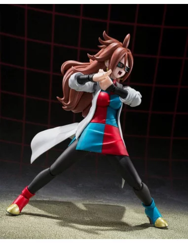 es::Dragon Ball FighterZ Figura S.H. Figuarts Android 21 (Lab Coat) 15 cm