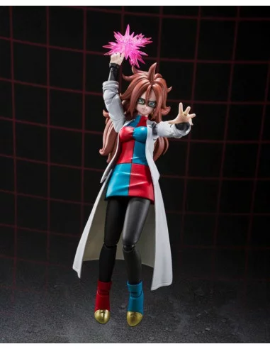 es::Dragon Ball FighterZ Figura S.H. Figuarts Android 21 (Lab Coat) 15 cm