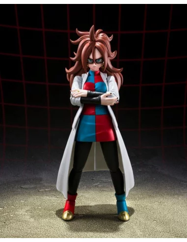 es::Dragon Ball FighterZ Figura S.H. Figuarts Android 21 (Lab Coat) 15 cm